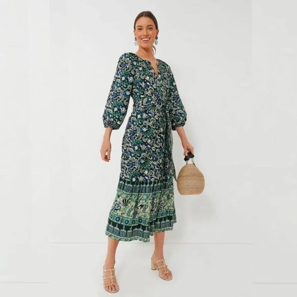 TUCKERNUCK Batik Floral Lyles Dress NWT Size XXS - Picture 1 of 10